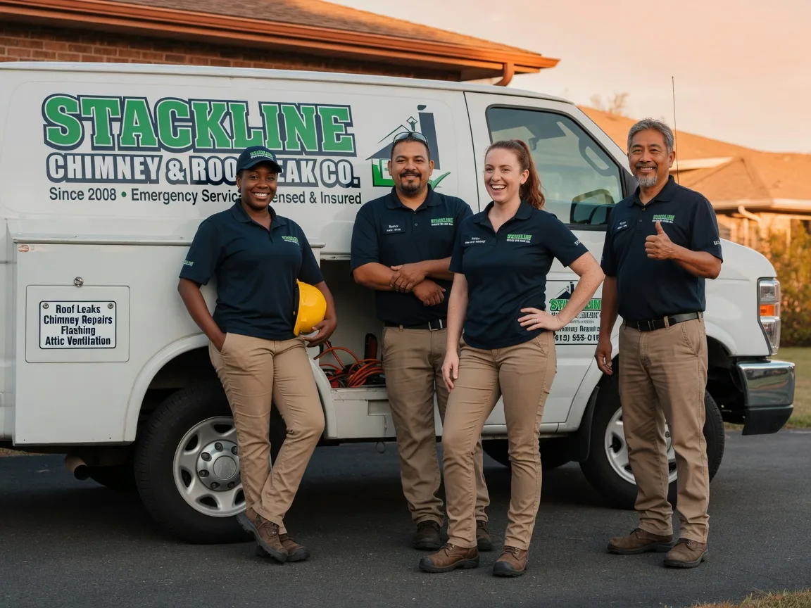 Chimney flashing repair company in Bruno, WV